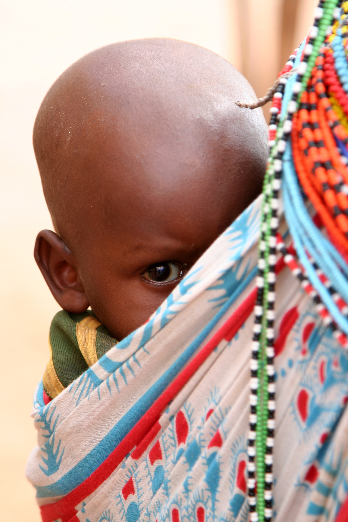 Curious African Child